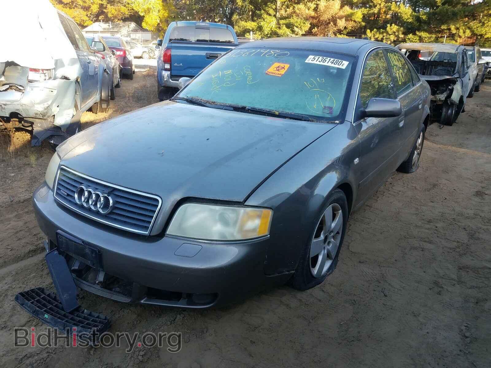 2002 AUDI A6 - VIN: WAULT64B32N028090 - Фото 2