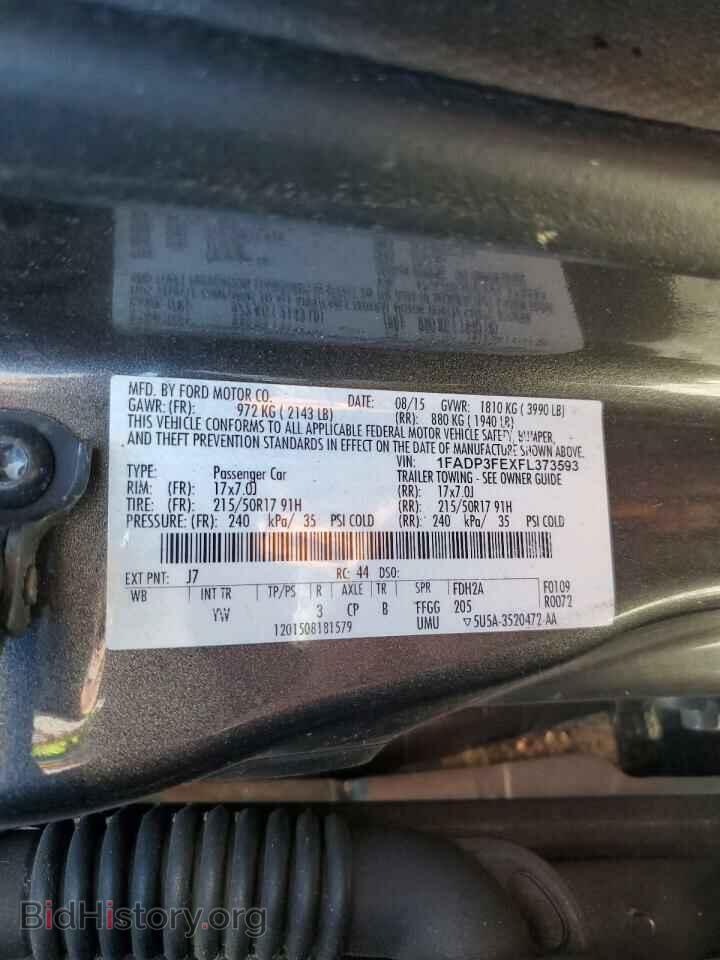 2015 FORD FOCUS - VIN: 1FADP3FEXFL373593 - Photo 12