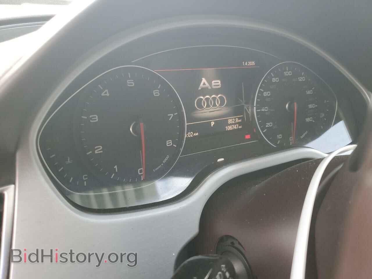 2012 AUDI A8 - VIN: WAURVAFD7CN037446 - Фото 9