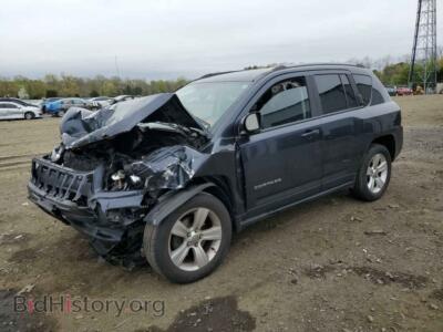 2015 Jeep COMPASS Latitude, черный — VIN 1C4NJDEB9FD332993, Copart