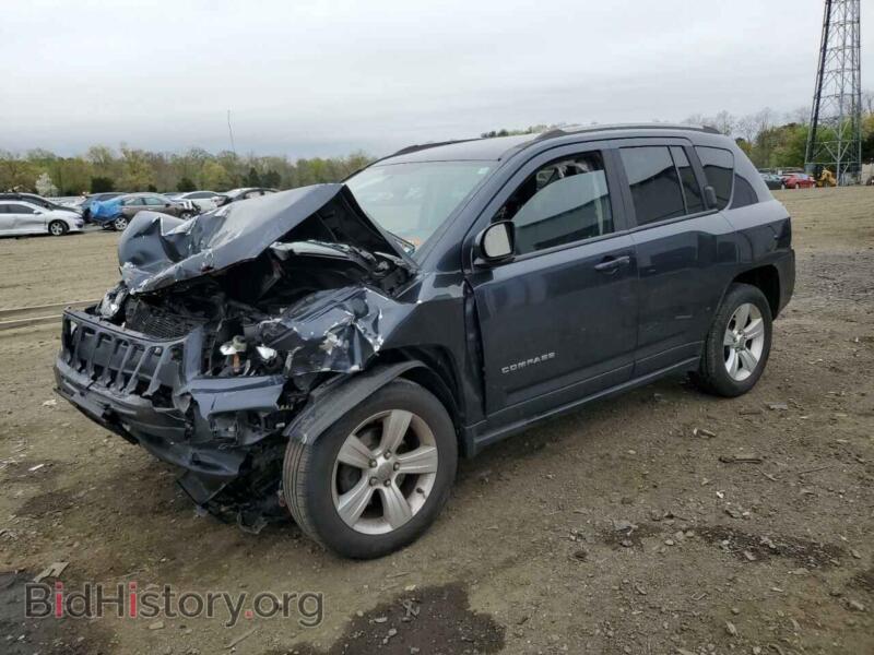 2015 Jeep COMPASS Latitude (VIN 1C4NJDEB9FD332993) — photo 1 of 12, Copart, damage: front end
