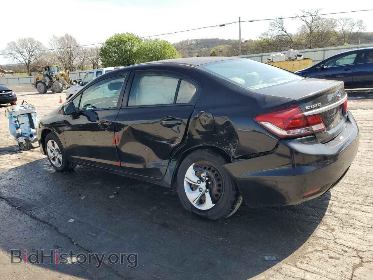 2014 HONDA CIVIC - VIN: 19XFB2F50EE000744 - Фото 2