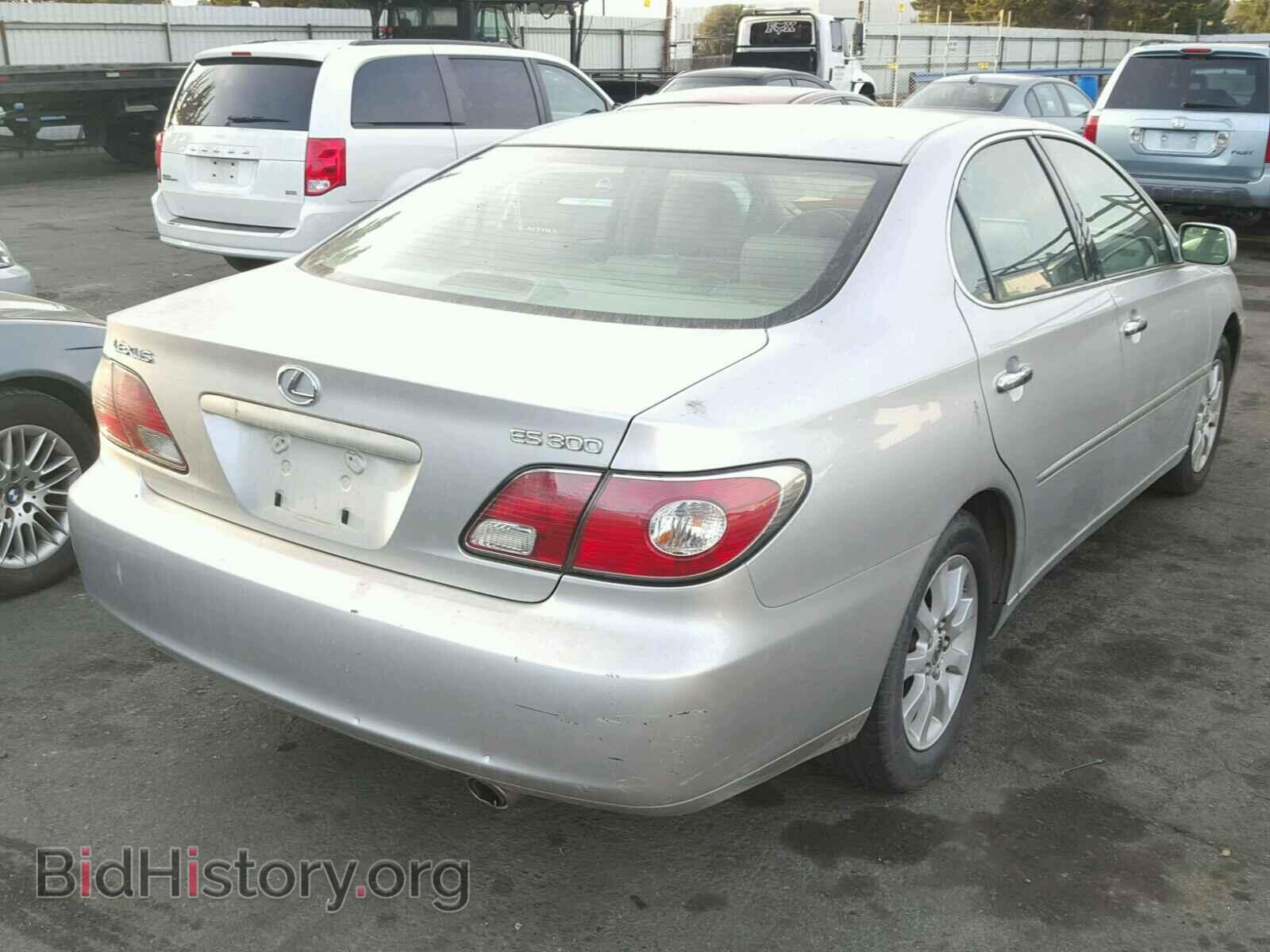 2003 LEXUS ES300 - VIN: JTHBF30G930129587 - Фото 4