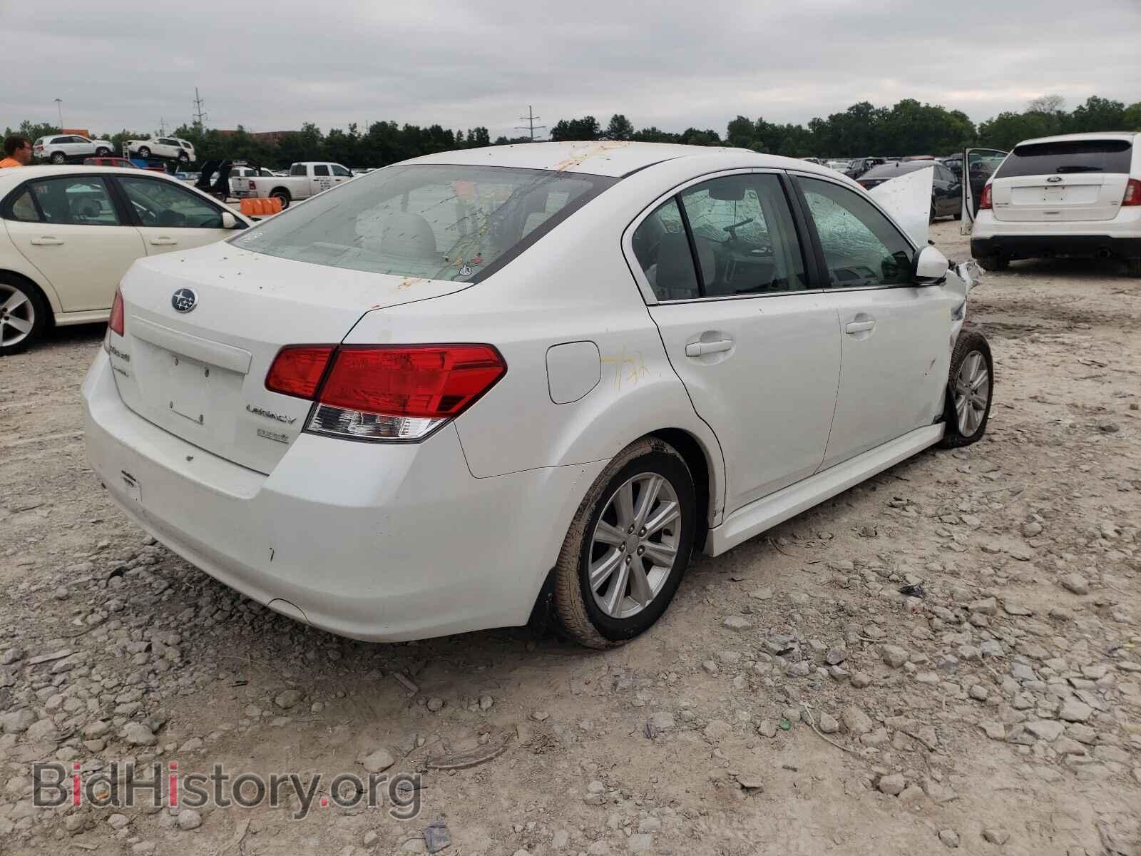 2012 SUBARU LEGACY - VIN: 4S3BMBA67C3023371 - Фото 4
