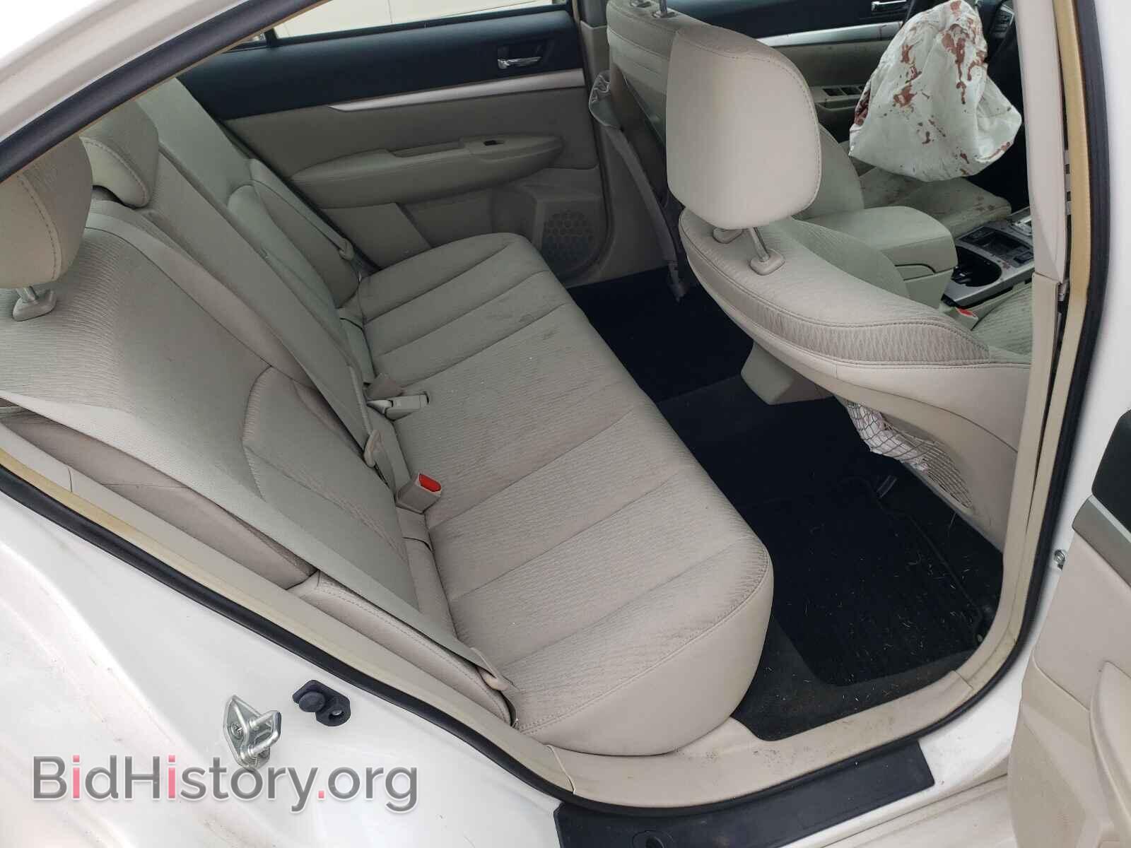 2012 SUBARU LEGACY - VIN: 4S3BMBA67C3023371 - Фото 6