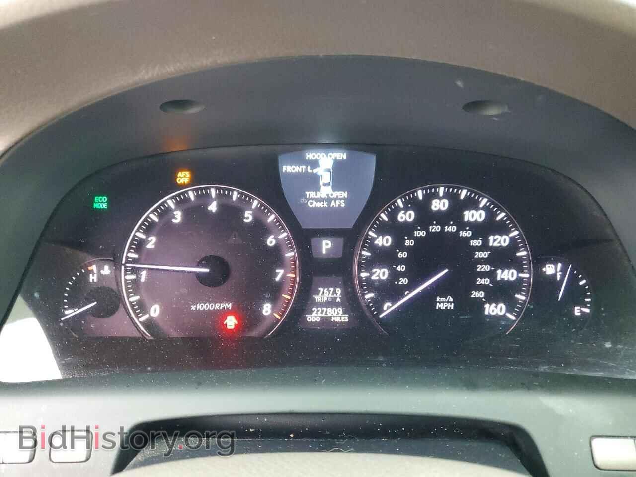 2011 LEXUS LS460 - VIN: JTHGL5EF0B5042009 - Photo 9