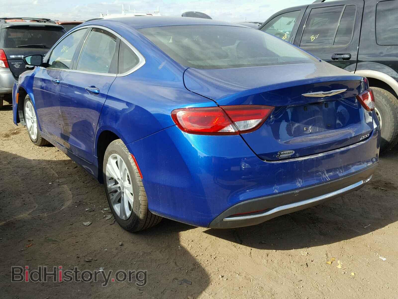 2016 CHRYSLER 200 - VIN: 1C3CCCABXGN157994 - Фото 3