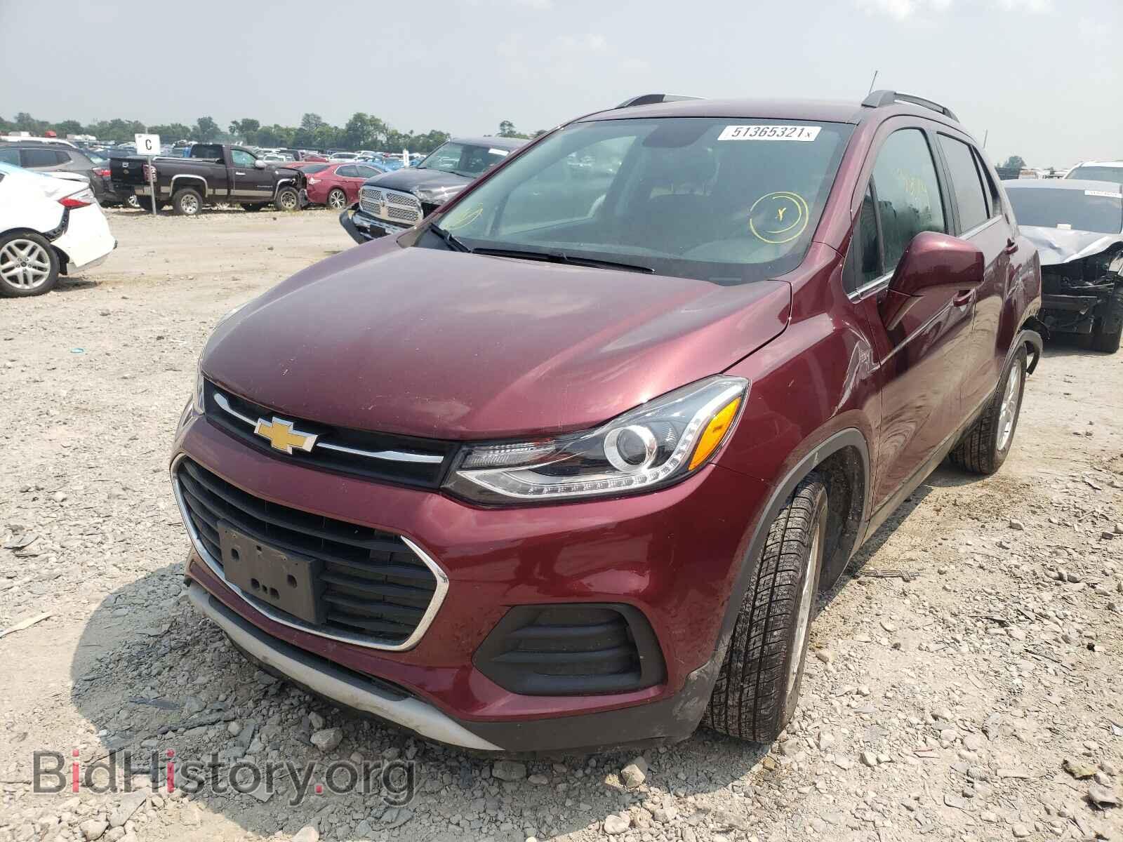 2017 CHEVROLET TRAX - VIN: 3GNCJLSB7HL134908 - Фото 2