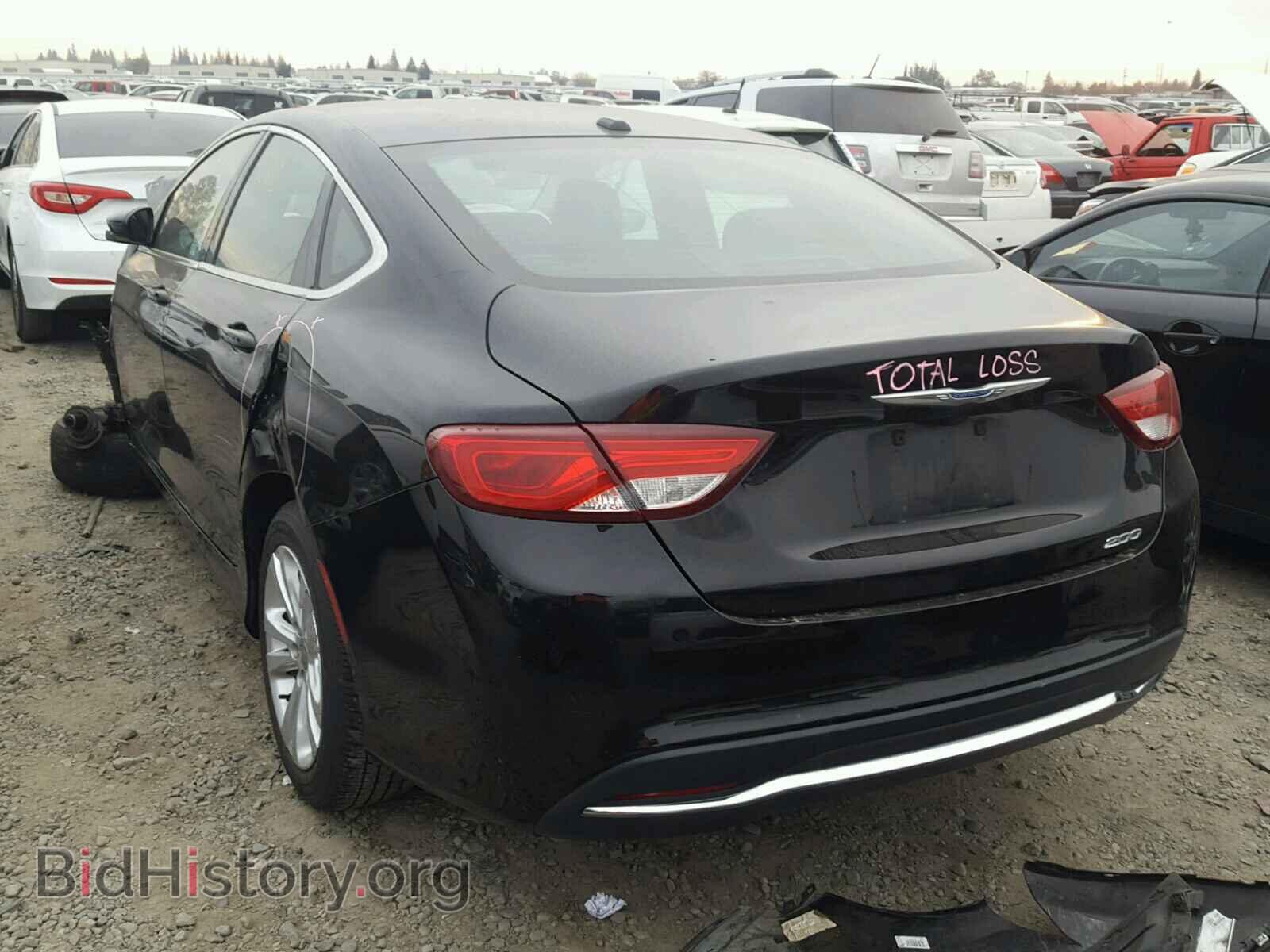 2015 CHRYSLER 200 - VIN: 1C3CCCAB1FN681761 - Photo 3