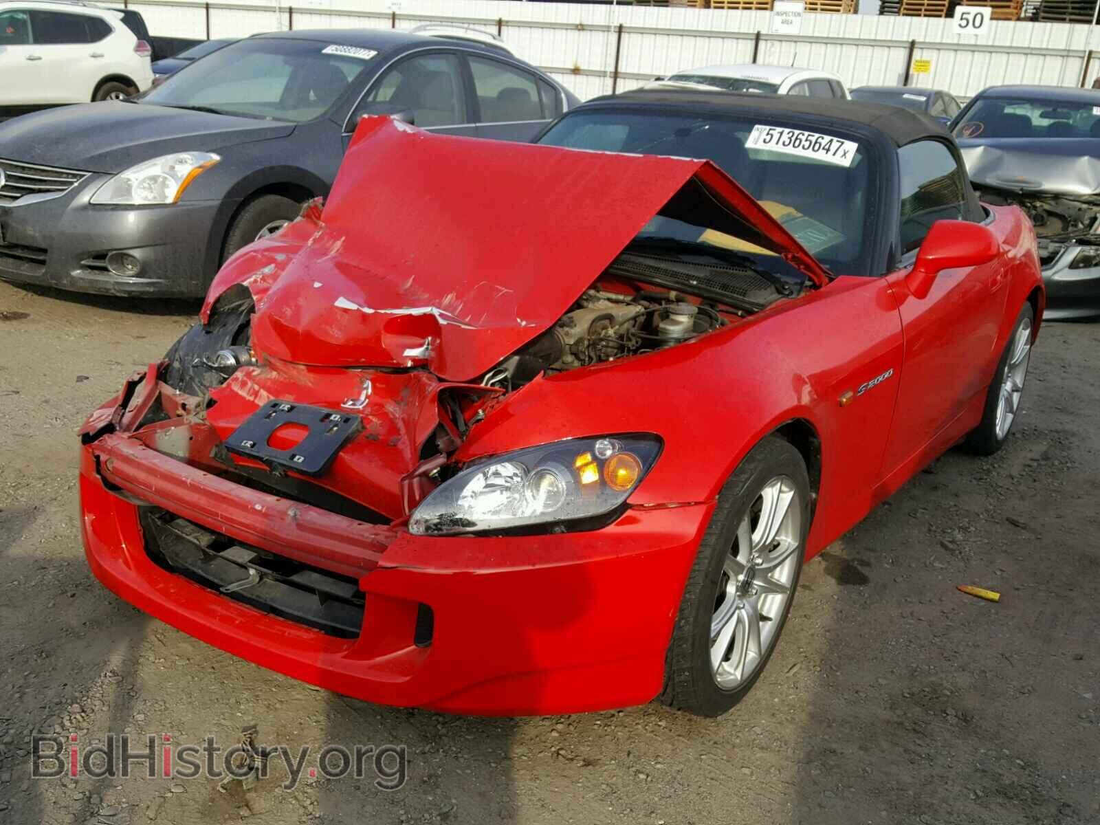 2004 HONDA S2000 - VIN: JHMAP21444S000914 - Фото 2