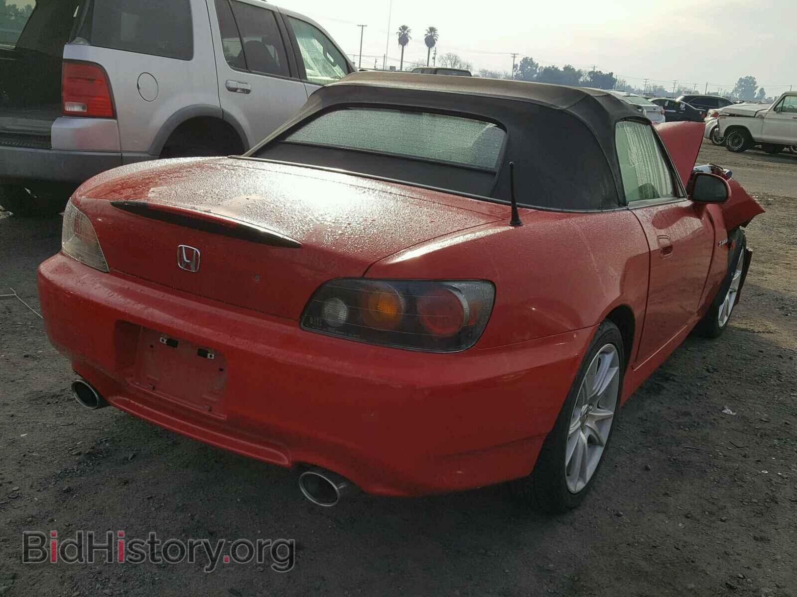 2004 HONDA S2000 - VIN: JHMAP21444S000914 - Фото 4