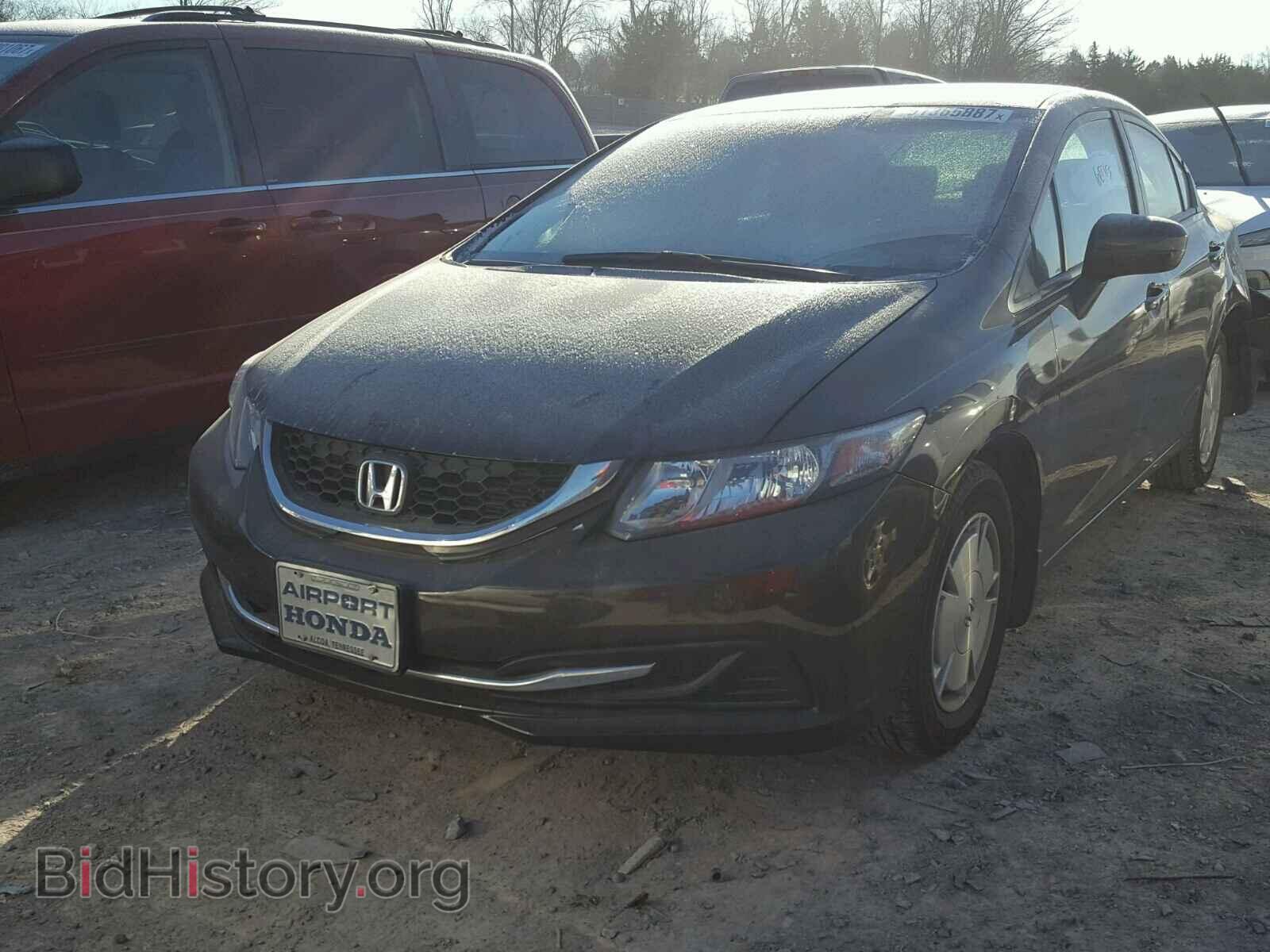 2014 HONDA CIVIC - VIN: 2HGFB2F68EH510791 - Фото 2