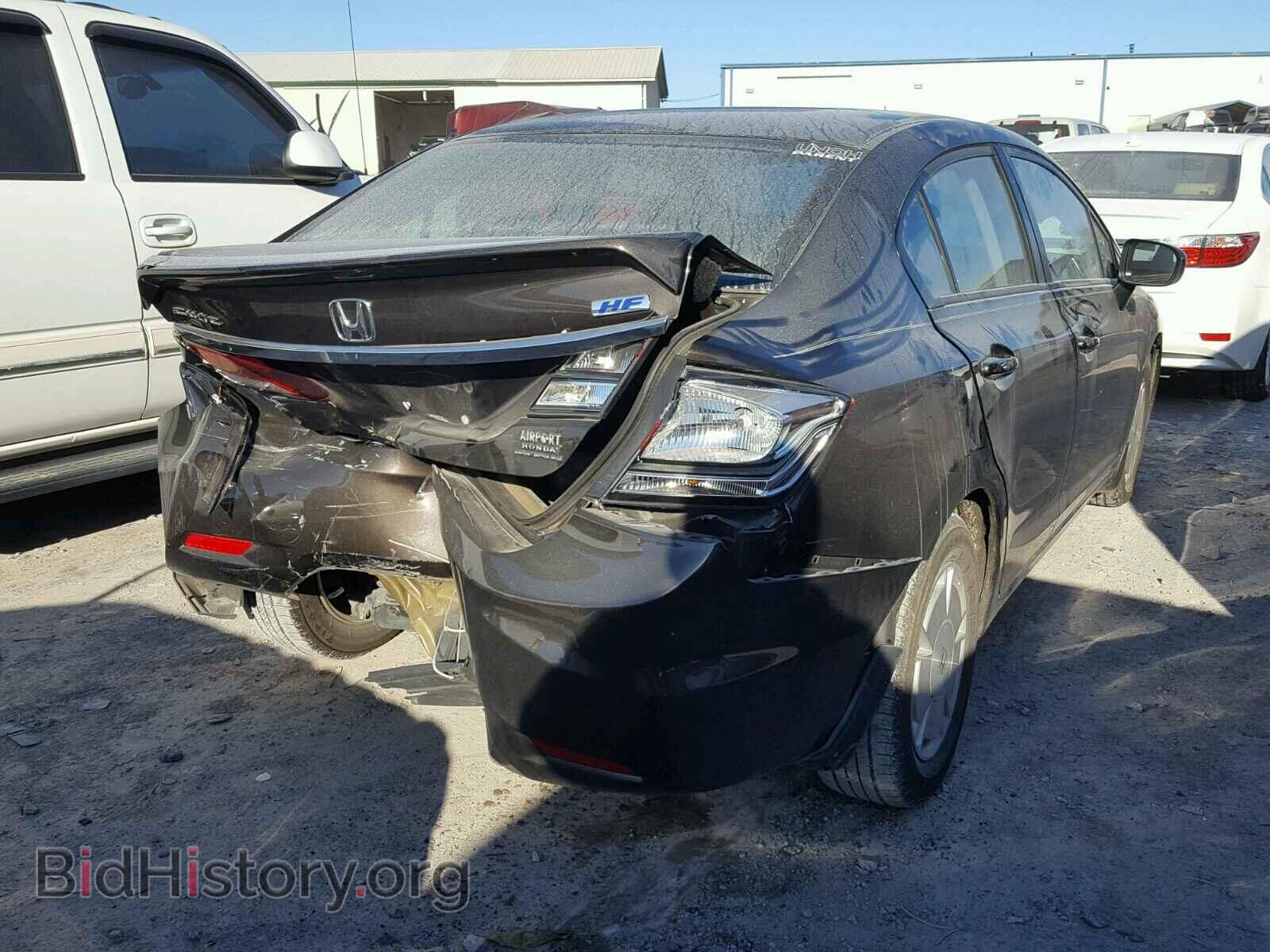 2014 HONDA CIVIC - VIN: 2HGFB2F68EH510791 - Фото 4