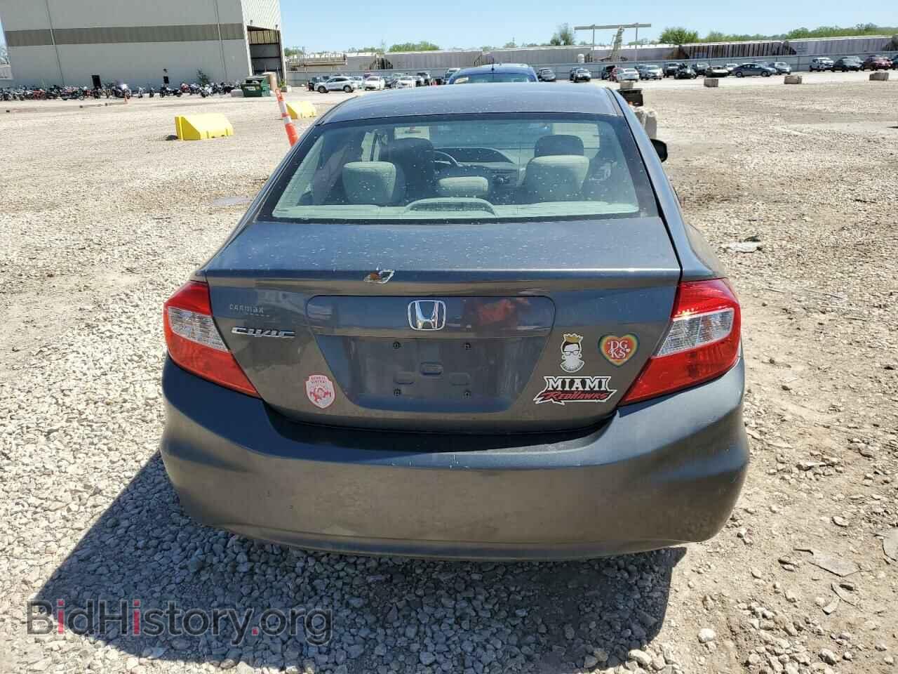 2012 HONDA CIVIC - VIN: 2HGFB2F51CH571937 - Фото 6