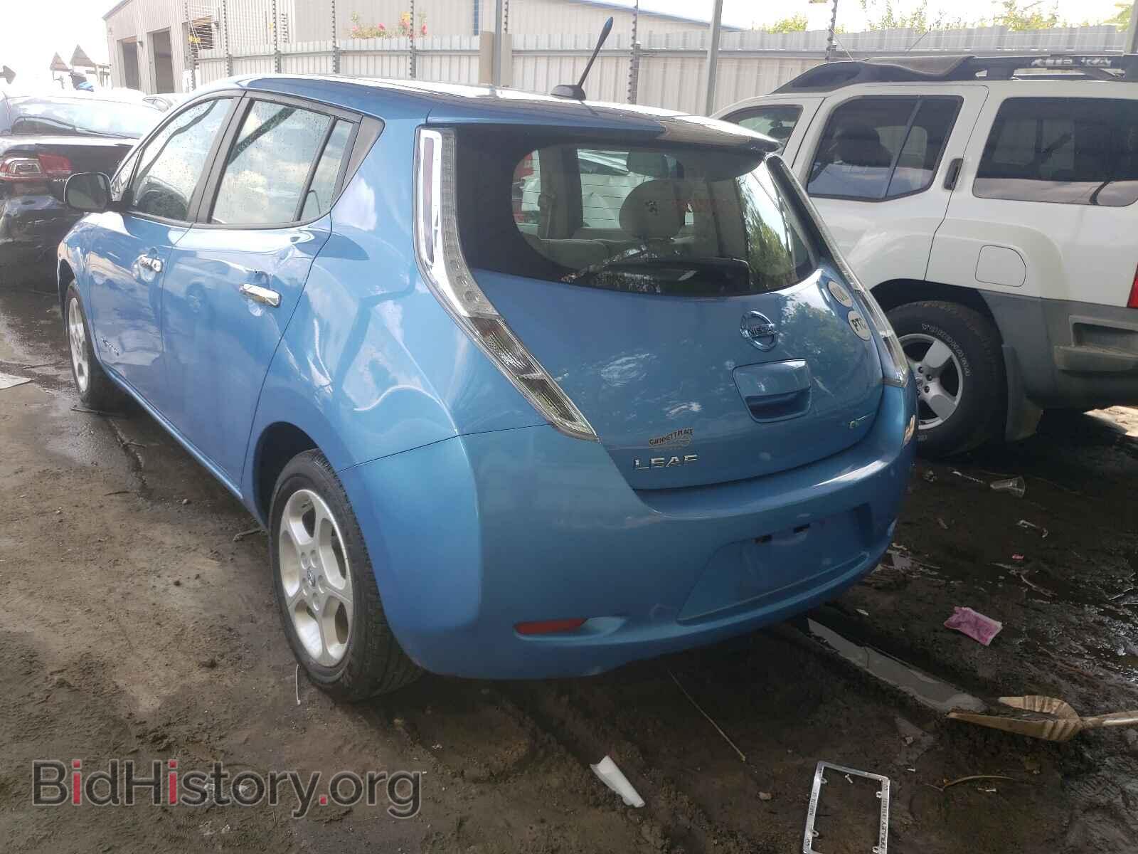 2013 NISSAN LEAF - VIN: 1N4AZ0CP2DC407413 - Фото 3