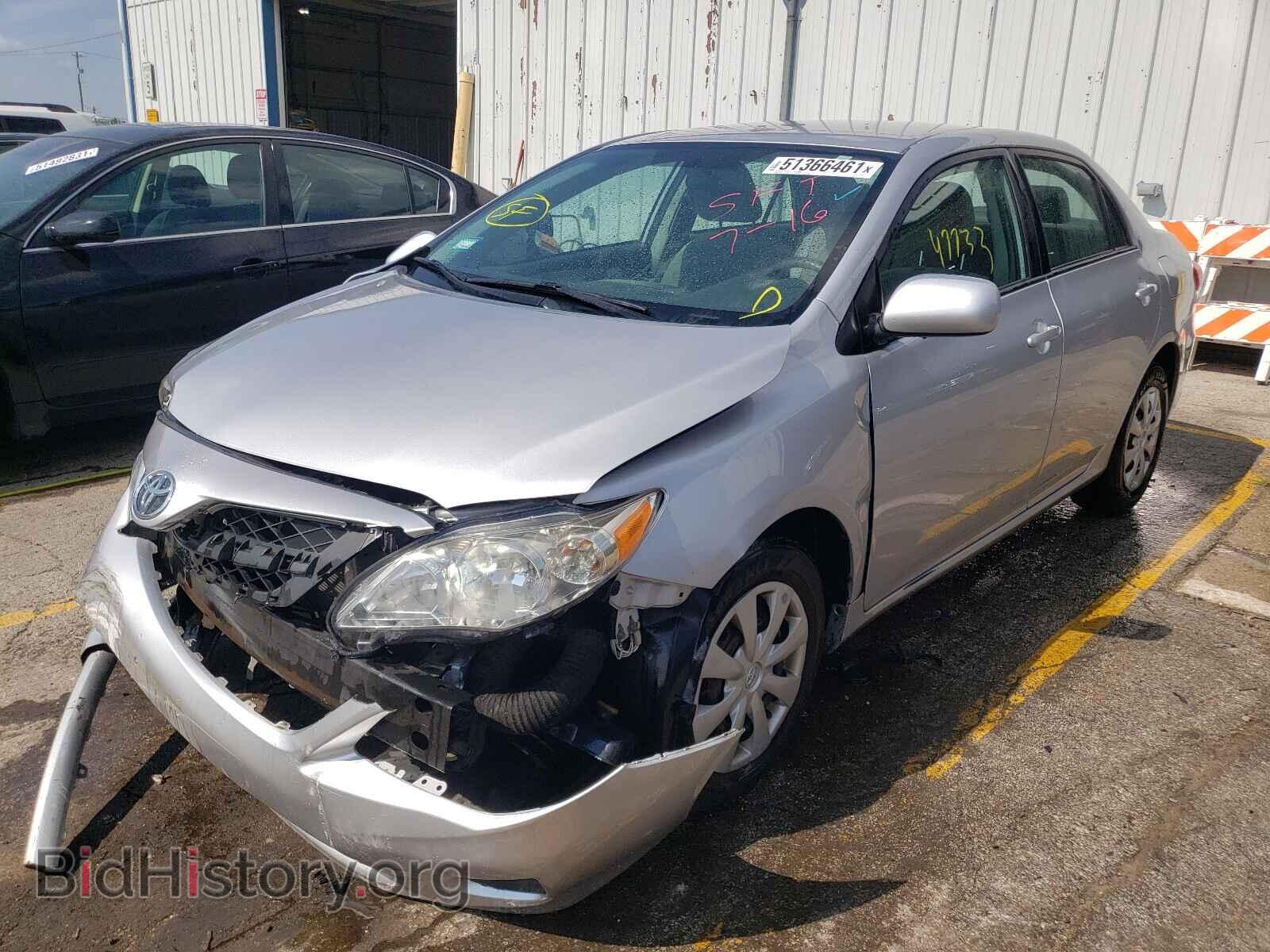 2011 TOYOTA COROLLA - VIN: 2T1BU4EE3BC736254 - Фото 2