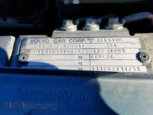 2004 VOLVO V70 - VIN: YV1SW59V442425017 - Фото 10