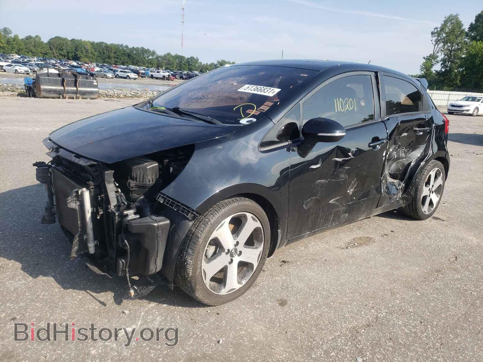 2013 KIA RIO - VIN: KNADN5A36D6197166 - Фото 2