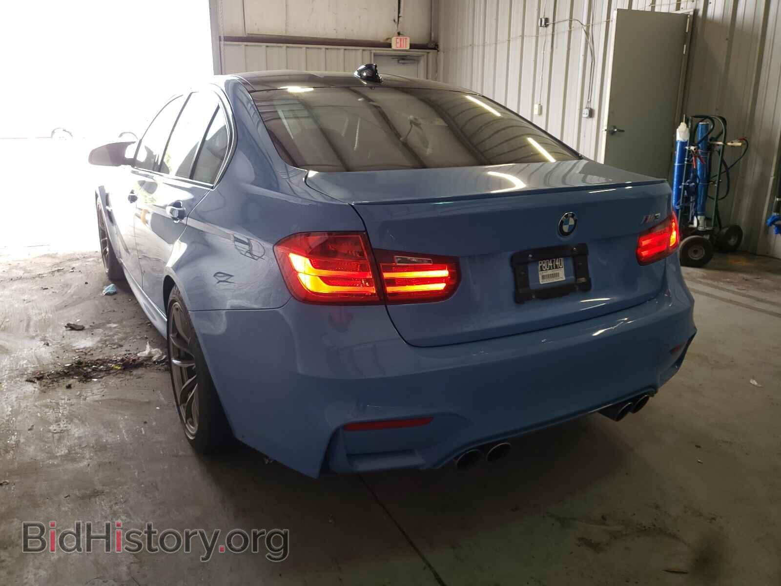 2015 BMW M3 - VIN: WBS3C9C53FP804740 - Фото 3