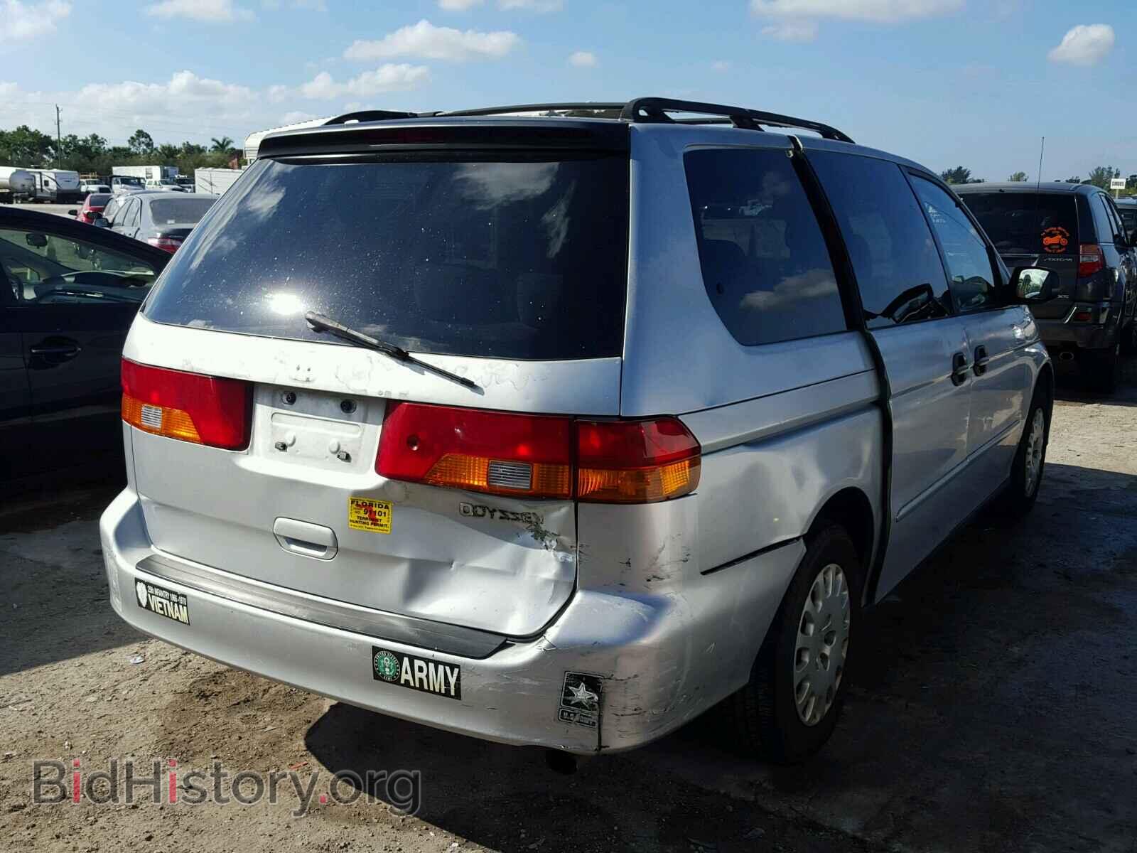 2003 HONDA ODYSSEY - VIN: 5FNRL18593B001349 - Фото 4