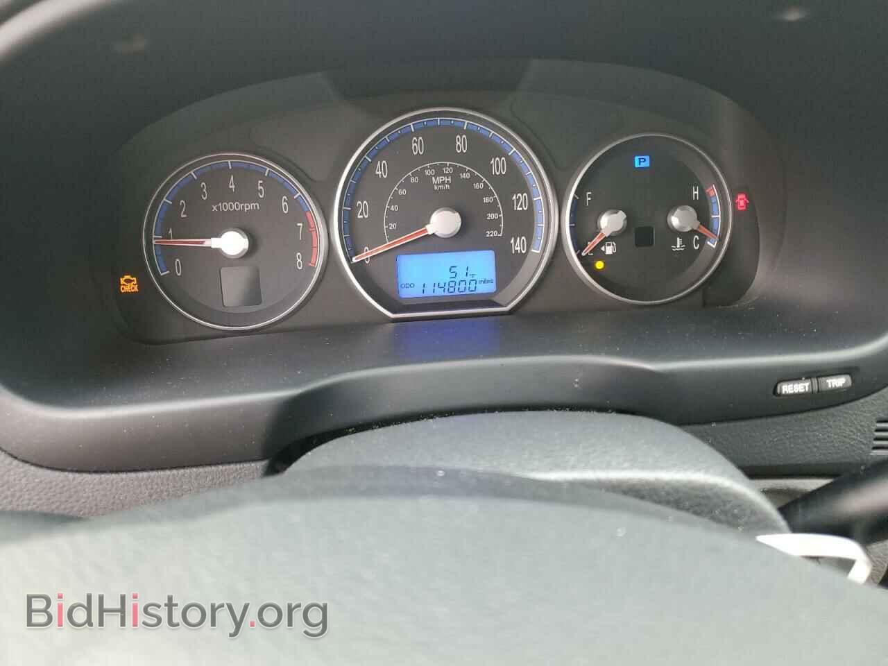 2008 HYUNDAI SANTA FE - VIN: 5NMSG73D58H162276 - Фото 9