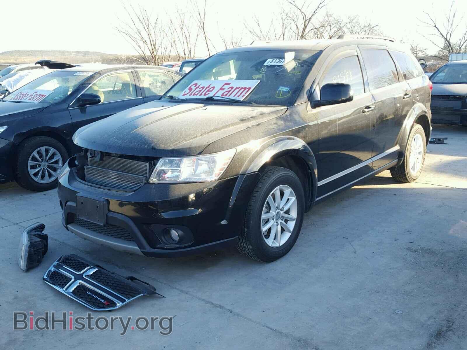 2014 DODGE JOURNEY - VIN: 3C4PDCBG1ET158923 - Фото 2