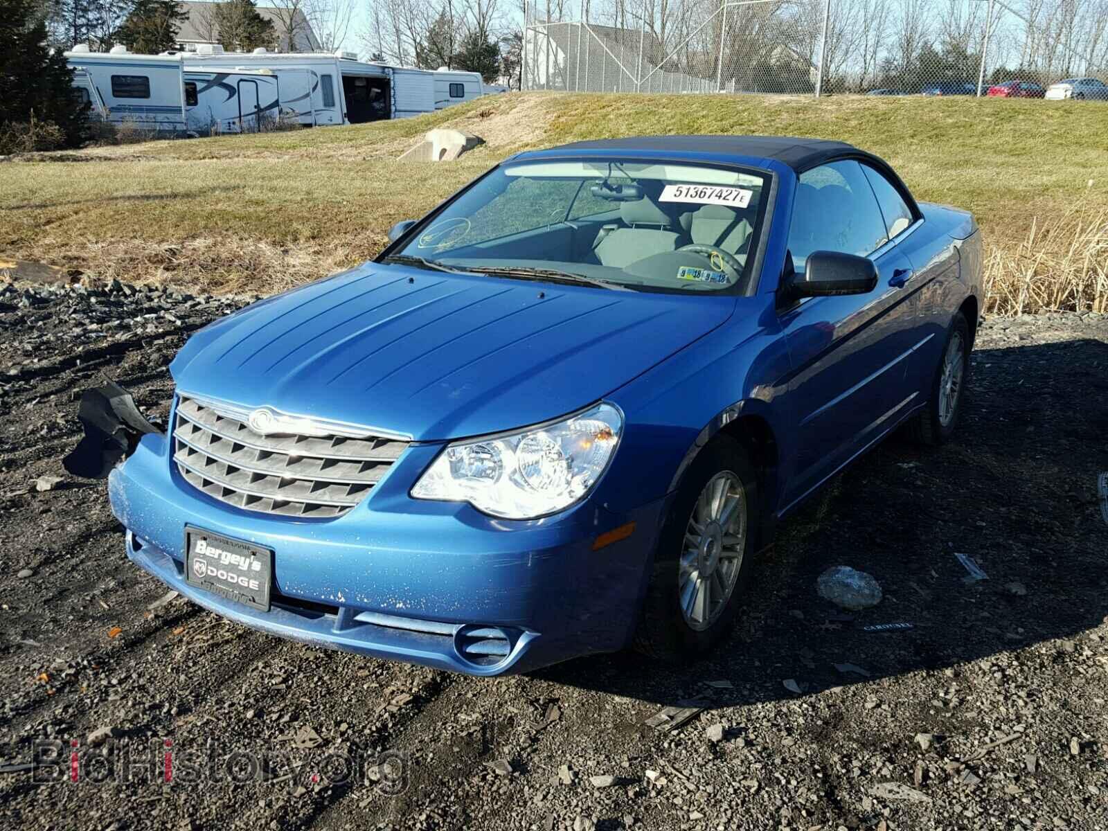 2008 CHRYSLER SEBRING - VIN: 1C3LC45K68N247841 - Фото 2