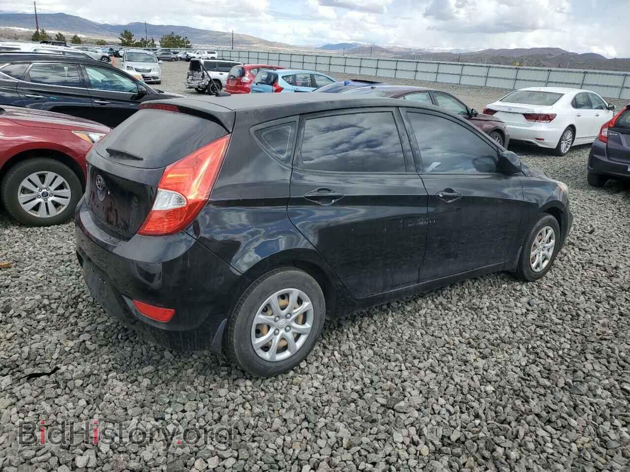 2013 HYUNDAI ACCENT - VIN: KMHCT5AE7DU107861 - Фото 3