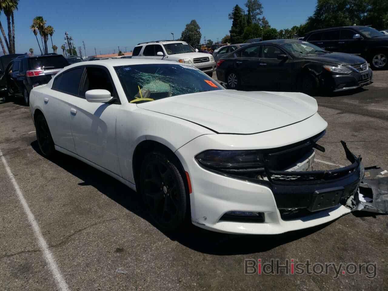 Photo 2C3CDXHG9FH741672 - DODGE CHARGER 2015