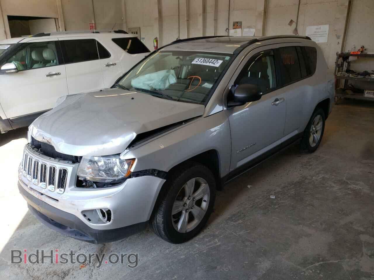 2012 JEEP COMPASS - VIN: 1C4NJDEB5CD604371 - Фото 2