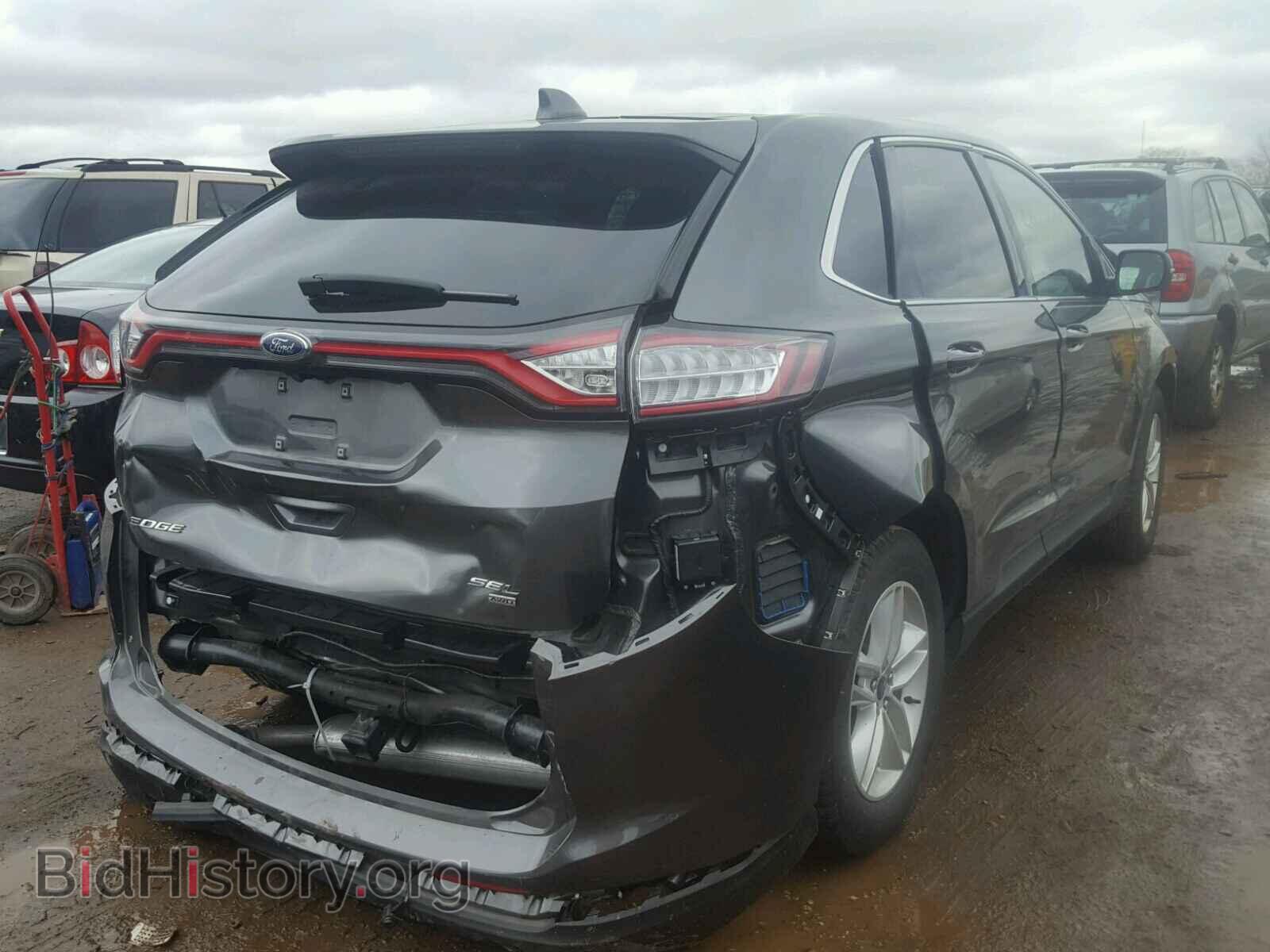 2017 FORD EDGE SEL - VIN: 2FMPK4J80HBB87394 - Photo 4