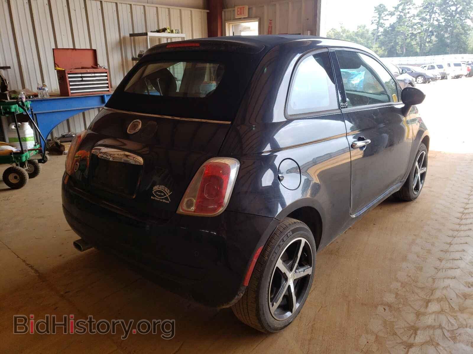 2012 FIAT 500 - VIN: 3C3CFFDR2CT363418 - Фото 4