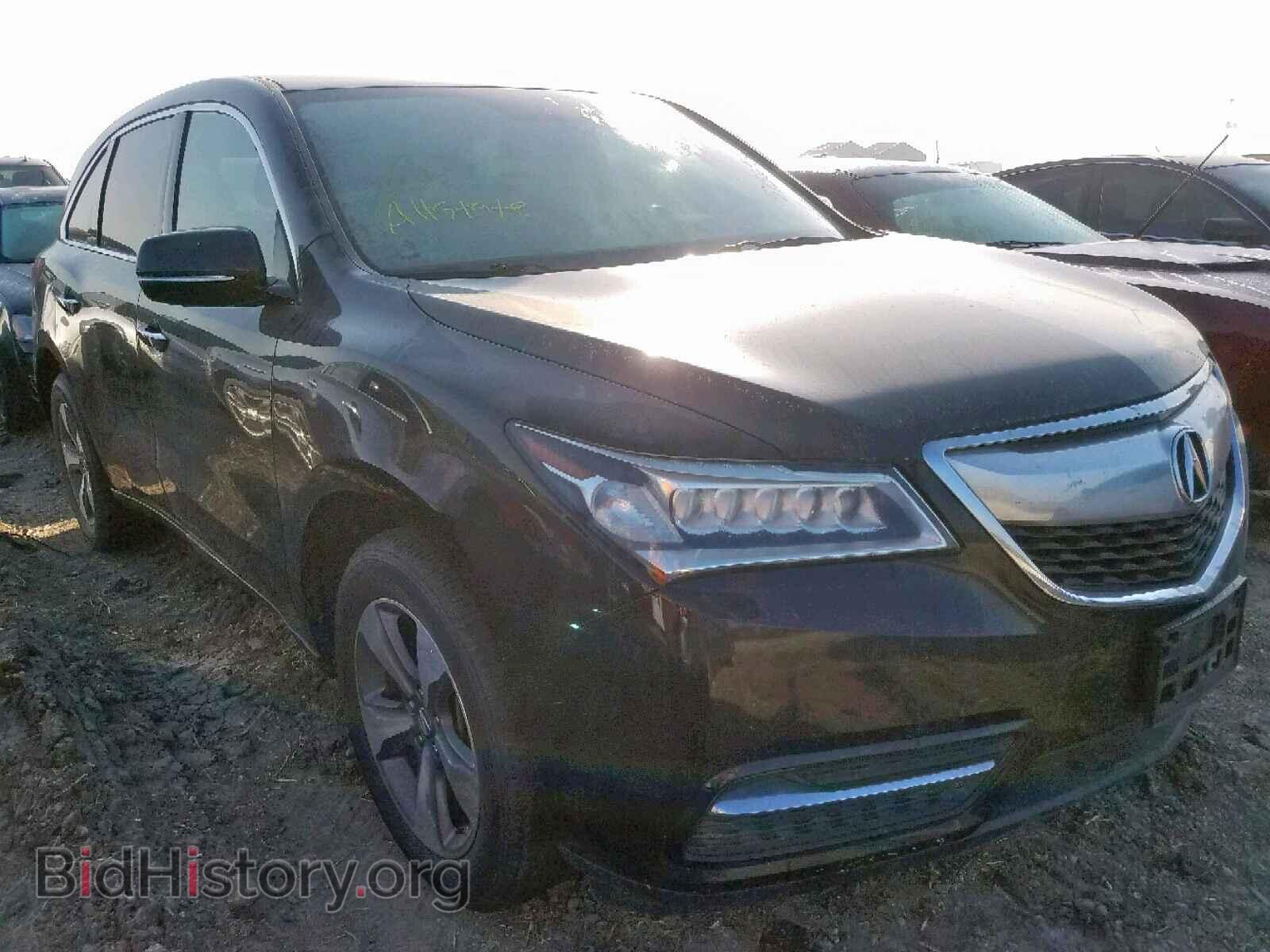 Фотография 5FRYD4H20EB014220 - ACURA MDX 2014