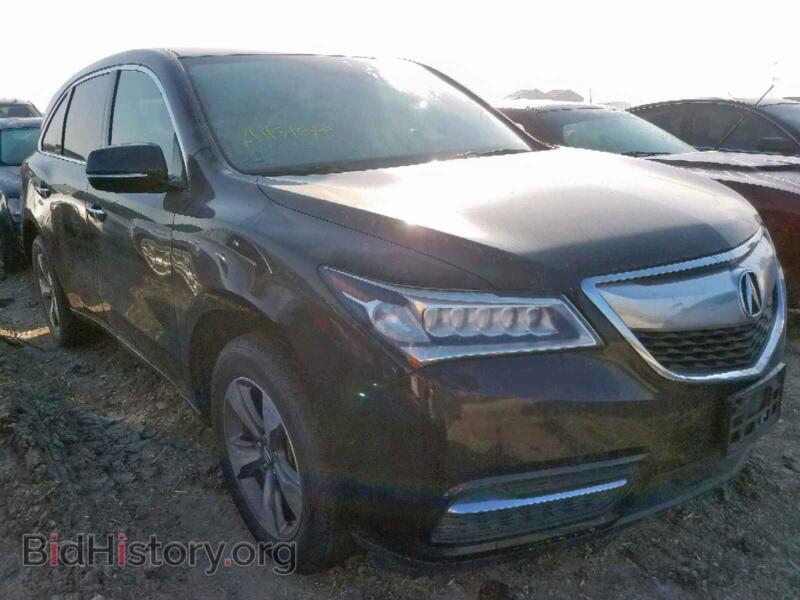 2014 Acura MDX (VIN 5FRYD4H20EB014220) — фото 1 из 10, Copart, повреждение: затопление