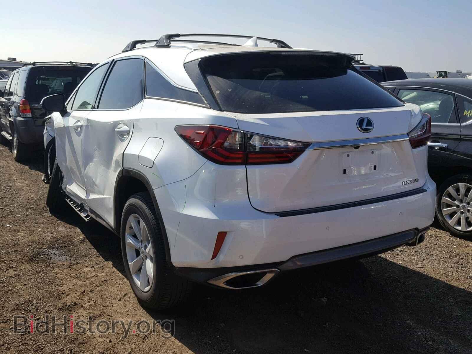 2017 LEXUS RX 350 - VIN: 2T2ZZMCA6HC074061 - Фото 3