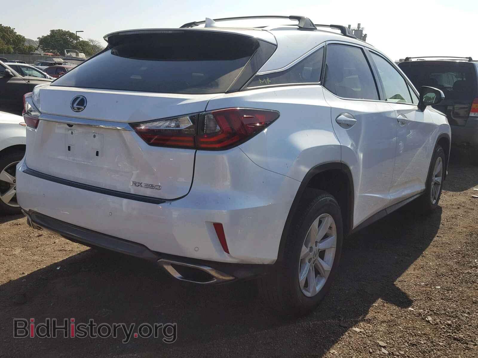 2017 LEXUS RX 350 - VIN: 2T2ZZMCA6HC074061 - Фото 4