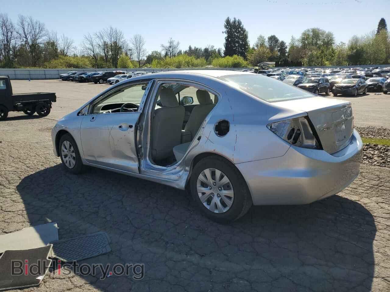 2012 HONDA CIVIC - VIN: 19XFB2F51CE016111 - Фото 2