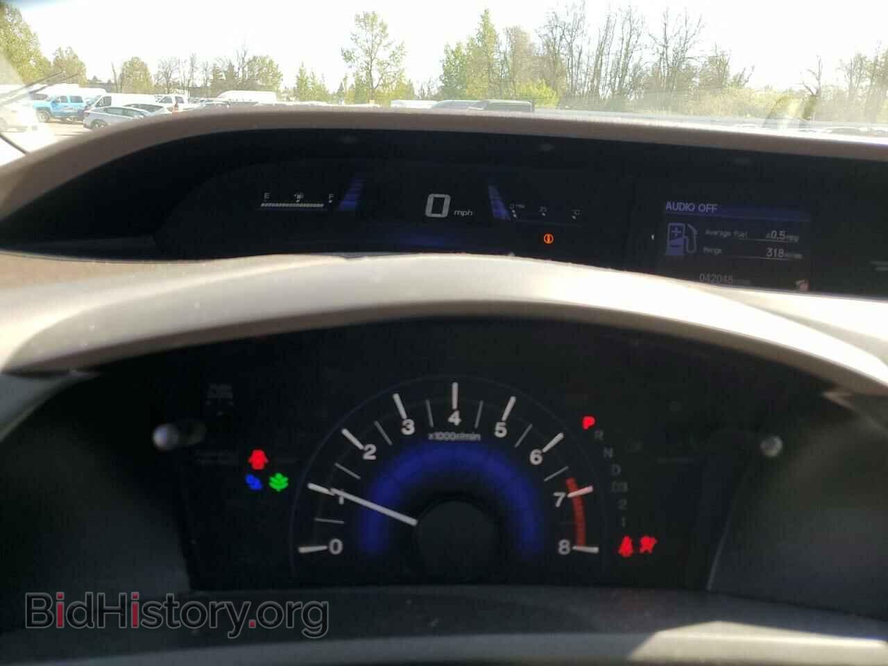 2012 HONDA CIVIC - VIN: 19XFB2F51CE016111 - Фото 9