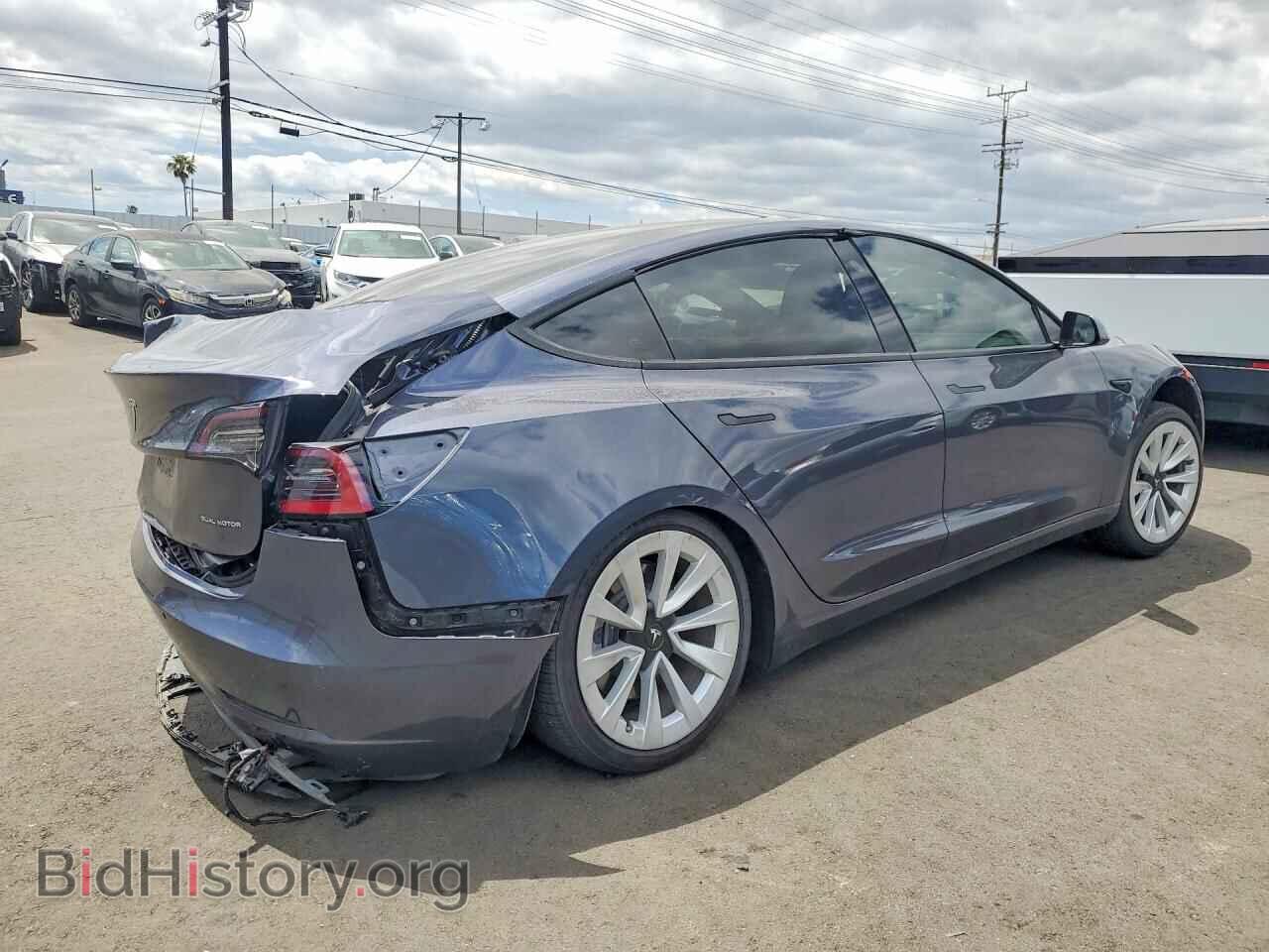 2022 TESLA MODEL 3 - VIN: 5YJ3E1EB0NF181575 - Photo 3