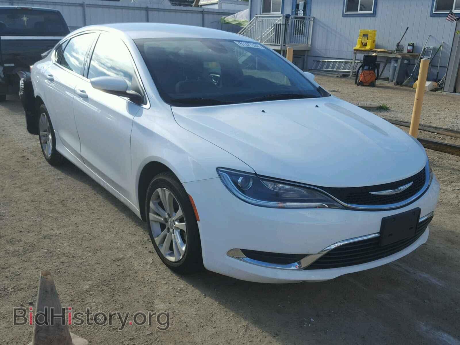 Photo 1C3CCCAB0FN625276 - CHRYSLER 200 2015