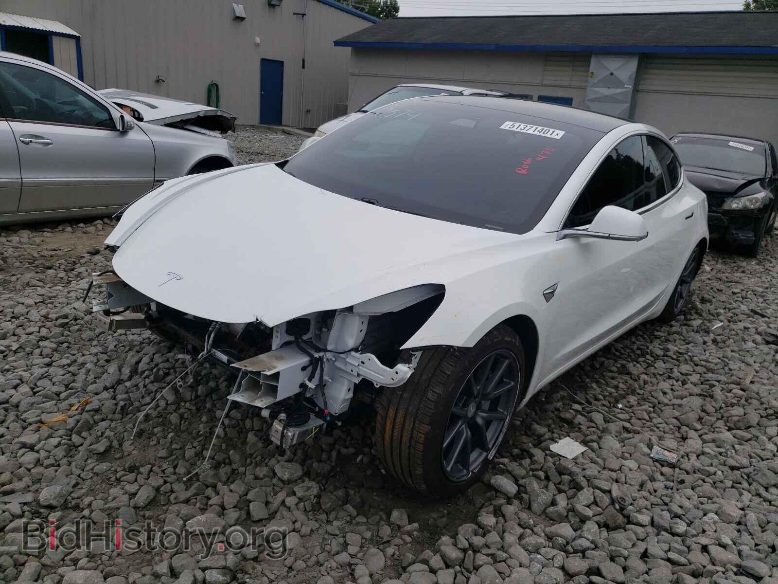 2020 TESLA MODEL 3 - VIN: 5YJ3E1EB3LF650574 - Фото 2