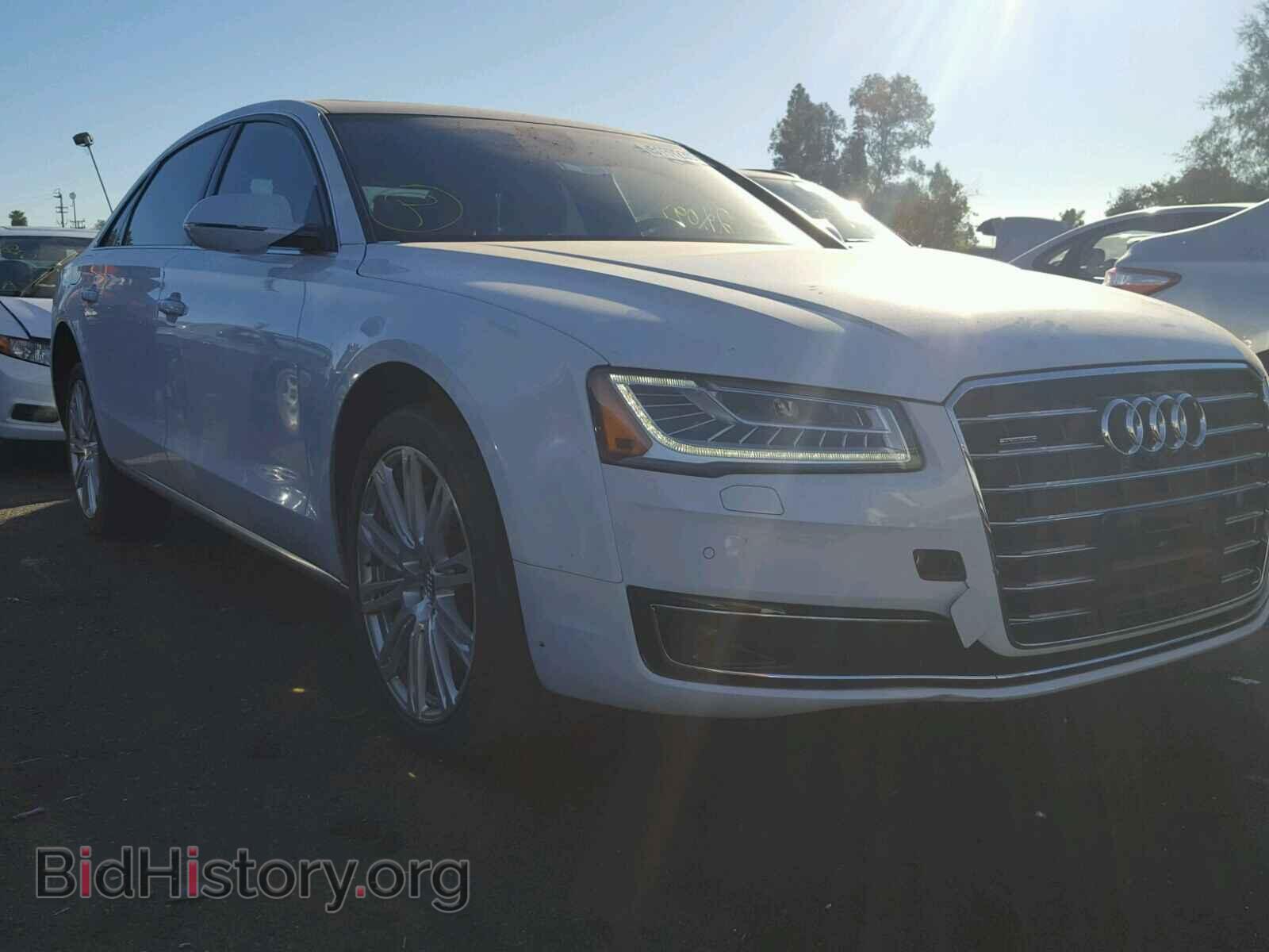 Photo WAU32AFD4FN016265 - AUDI A8 2015