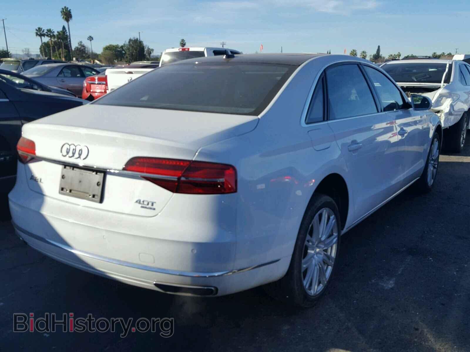 2015 AUDI A8 - VIN: WAU32AFD4FN016265 - Фото 4