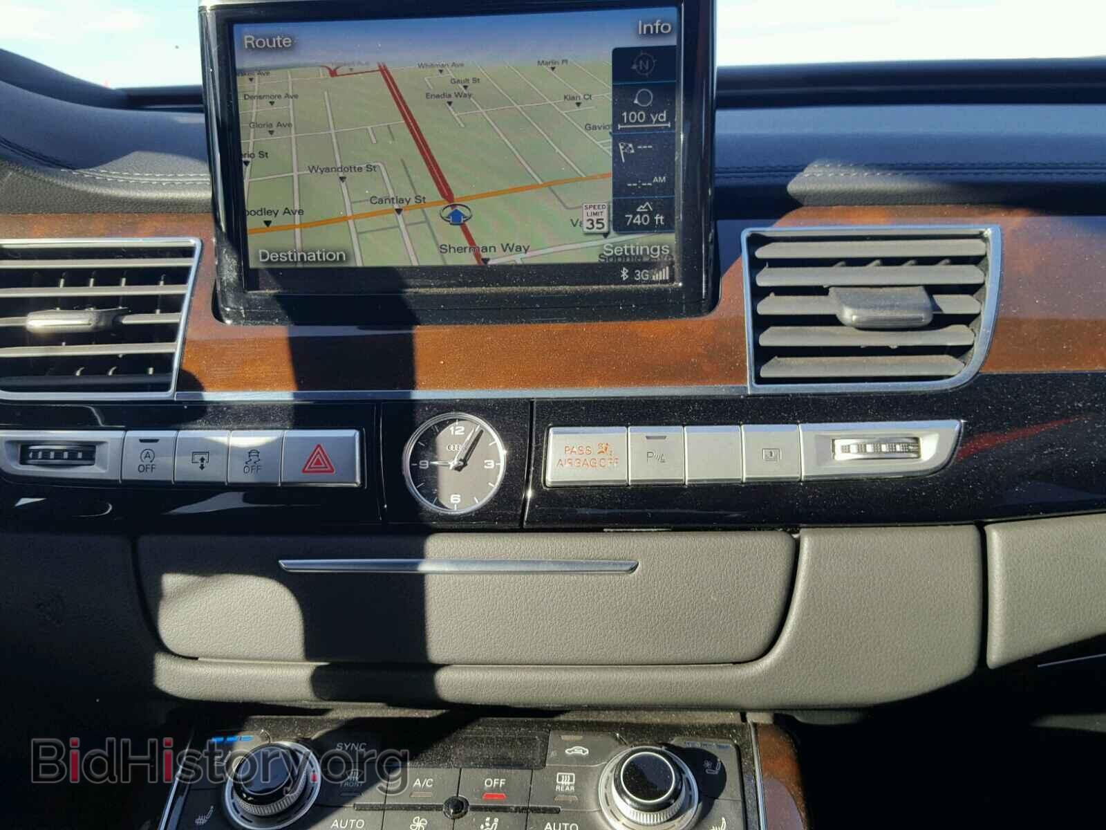 2015 AUDI A8 - VIN: WAU32AFD4FN016265 - Фото 9