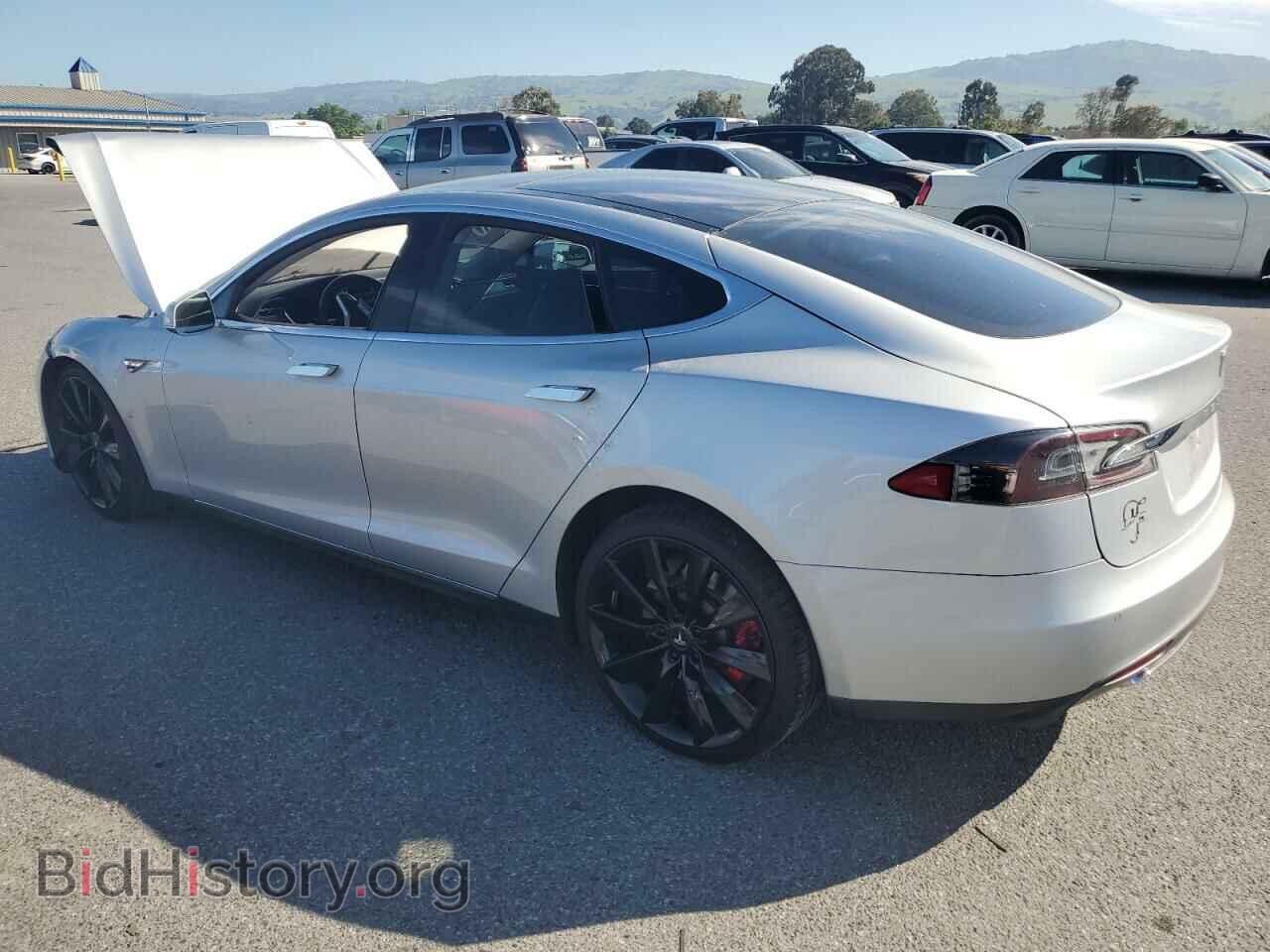 2014 TESLA MODEL S - VIN: 5YJSA1H14EFP31824 - Фото 2