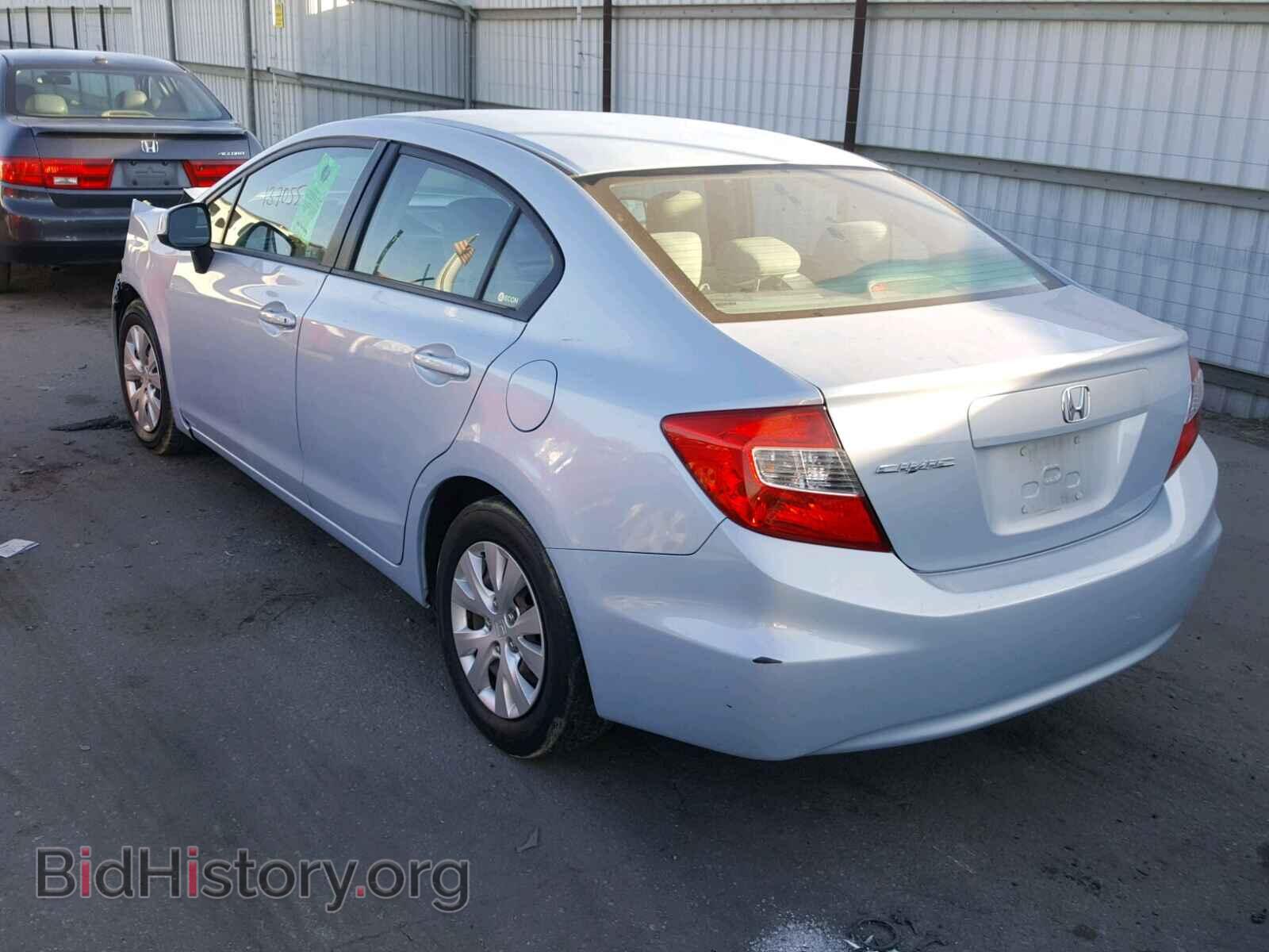 2012 HONDA CIVIC LX - VIN: 19XFB2F52CE359106 - Фото 3