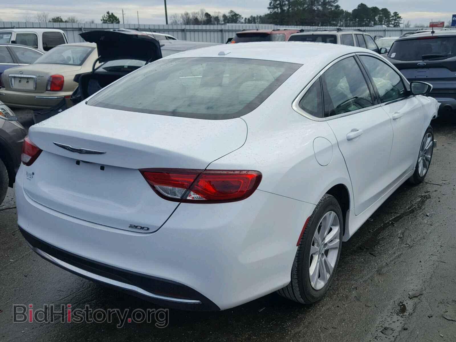 2016 CHRYSLER 200 - VIN: 1C3CCCAB1GN175333 - Фото 4