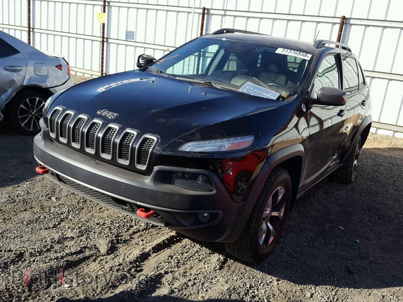 2014 JEEP CHEROKEE - VIN: 1C4PJMBS0EW211687 - Фото 2
