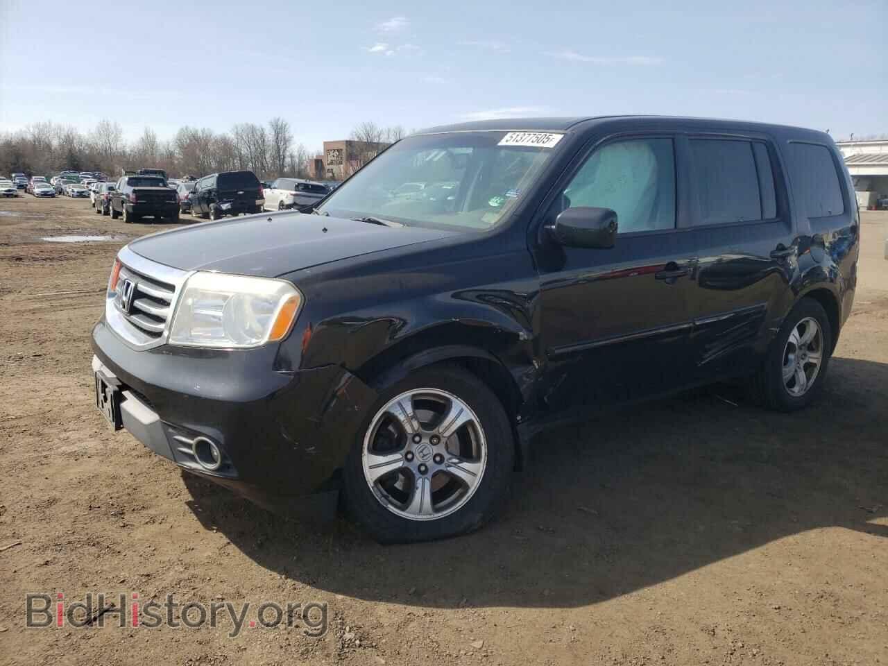 Фотография 5FNYF4H66DB072393 - HONDA PILOT 2013