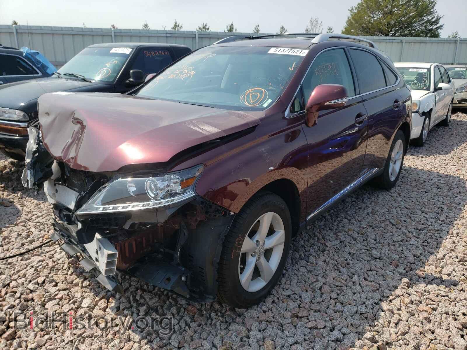 2013 LEXUS RX350 - VIN: 2T2BK1BA4DC178631 - Фото 2